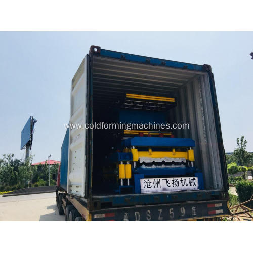 Roofing Glazed Tile Panel Machine